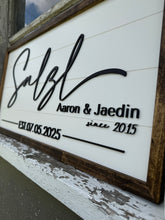 Load image into Gallery viewer, Family Name Sign