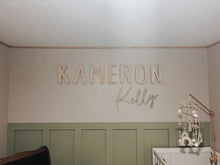 Load image into Gallery viewer, Nursery 3D Name Cutout (DEPOSIT)