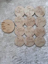 Load image into Gallery viewer, Monthly Milestone Discs