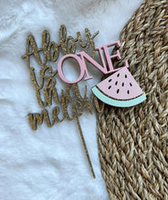 Load image into Gallery viewer, Personalized Text Cake Topper