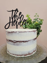 Load image into Gallery viewer, Personalized Text Cake Topper