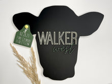 Load image into Gallery viewer, Birth Stats Cow