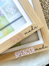 Load image into Gallery viewer, Personalized Kids Art Frame