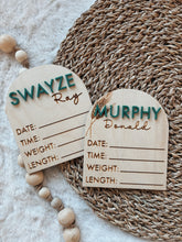 Load image into Gallery viewer, Birth Stat Disc