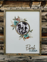 Load image into Gallery viewer, Watercolour Floral Wedding Guestbook with Photo