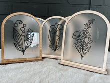 Load image into Gallery viewer, Birth Flower Acrylic Arch
