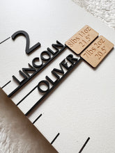 Load image into Gallery viewer, Growth Chart Birth Stat Add Ons