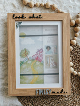 Load image into Gallery viewer, Personalized Kids Art Frame