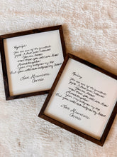 Load image into Gallery viewer, Engraved Hand Lettered Sign