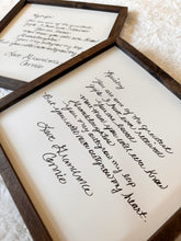 Load image into Gallery viewer, Engraved Hand Lettered Sign