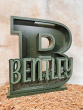 Load image into Gallery viewer, Monogram Piggy Banks