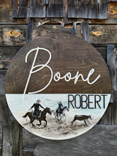 Load image into Gallery viewer, Watercolour Nursery Sign