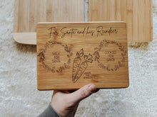 Load image into Gallery viewer, Engraved board for Santa and his Reindeer