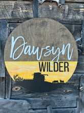 Load image into Gallery viewer, Watercolour Nursery Sign