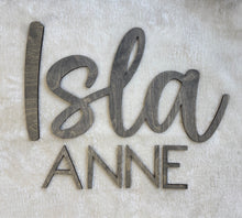 Load image into Gallery viewer, Nursery 3D Name Cutout (DEPOSIT)