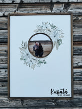 Load image into Gallery viewer, Watercolour Floral Wedding Guestbook with Photo