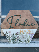 Load image into Gallery viewer, Watercolour Nursery Sign