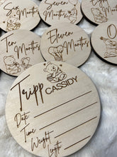 Load image into Gallery viewer, Monthly Milestone Discs