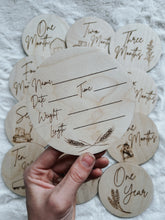 Load image into Gallery viewer, Monthly Milestone Discs