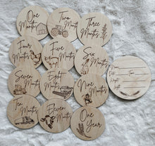 Load image into Gallery viewer, Monthly Milestone Discs