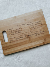 Load image into Gallery viewer, Recipe Cutting Board