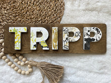 Load image into Gallery viewer, Wood Name Puzzle *DEPOSIT