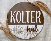 Load image into Gallery viewer, Watercolour Nursery Sign