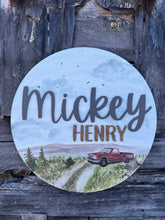 Load image into Gallery viewer, Watercolour Nursery Sign