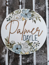 Load image into Gallery viewer, Watercolour Nursery Sign