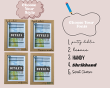 Load image into Gallery viewer, Personalized Kids Art Display