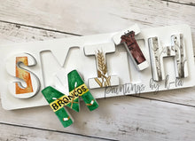 Load image into Gallery viewer, Wood Name Puzzle *DEPOSIT