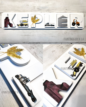 Load image into Gallery viewer, Wood Name Puzzle *DEPOSIT