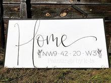 Load image into Gallery viewer, "Home" Land Location Sign