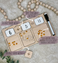 Load image into Gallery viewer, Wood Math Board