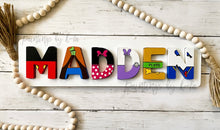 Load image into Gallery viewer, Wood Name Puzzle *DEPOSIT