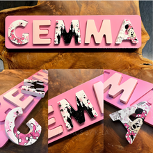 Load image into Gallery viewer, Wood Name Puzzle *DEPOSIT