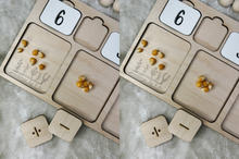 Load image into Gallery viewer, Wood Math Board