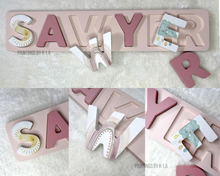 Load image into Gallery viewer, Wood Name Puzzle *DEPOSIT