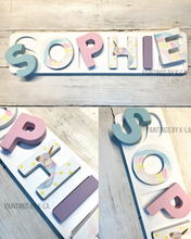 Load image into Gallery viewer, Wood Name Puzzle *DEPOSIT
