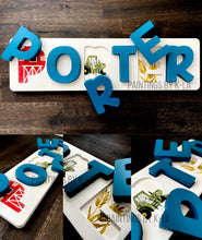 Load image into Gallery viewer, Wood Name Puzzle *DEPOSIT