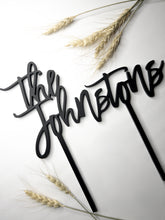 Load image into Gallery viewer, Personalized Text Cake Topper