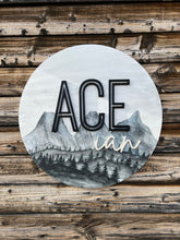 Load image into Gallery viewer, Watercolour Nursery Sign