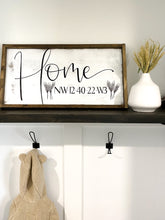 Load image into Gallery viewer, "Home" Land Location Sign