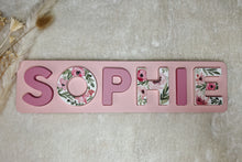 Load image into Gallery viewer, Wood Name Puzzle *DEPOSIT