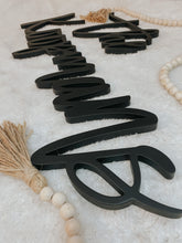 Load image into Gallery viewer, Personalized 3D Last Name Cutout