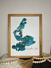 Load image into Gallery viewer, Personalized Lake Map