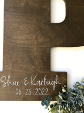 Load image into Gallery viewer, Monogram Wedding Guestbook