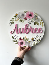 Load image into Gallery viewer, Mini Watercolour Name Sign