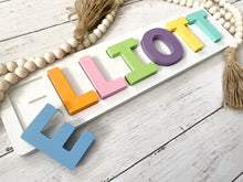 Load image into Gallery viewer, Wood Name Puzzle *DEPOSIT