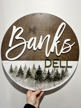 Load image into Gallery viewer, Watercolour Nursery Sign